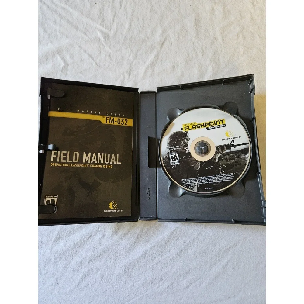 Operation Flashpoint Dragon Rising PC DVD Complete CIB w/ Manual Codemasters